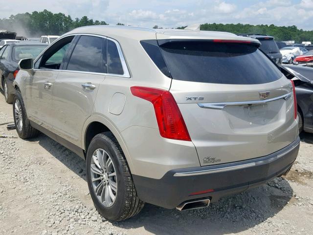 1GYKNBRS5HZ107721 - 2017 CADILLAC XT5 LUXURY TAN photo 3