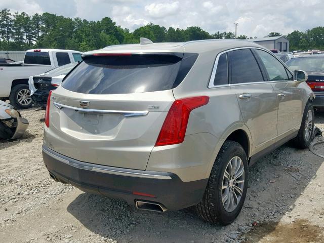 1GYKNBRS5HZ107721 - 2017 CADILLAC XT5 LUXURY TAN photo 4