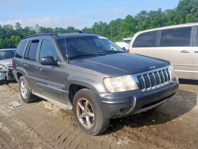 1J8GX68J14C157429 - 2004 JEEP GRAND CHER GRAY photo 1