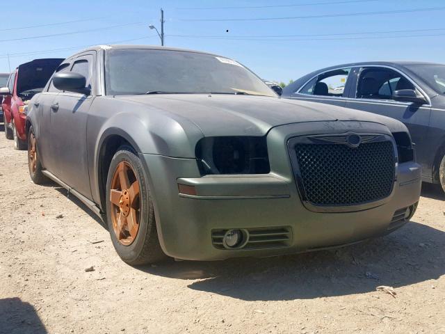 2C3KA53G86H411392 - 2006 CHRYSLER 300 TOURIN GREEN photo 1