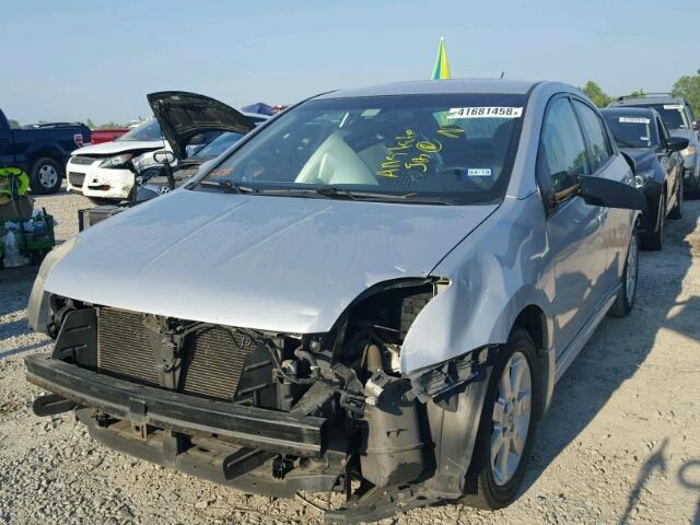 3N1AB6AP5AL700956 - 2010 NISSAN SENTRA 2.0 SILVER photo 2