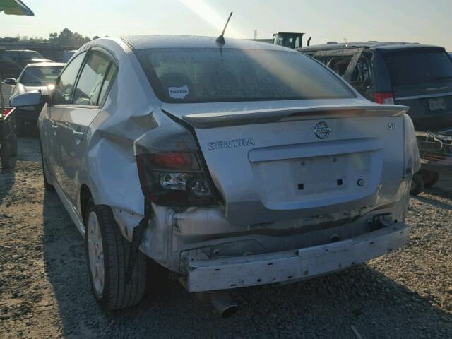 3N1AB6AP5AL700956 - 2010 NISSAN SENTRA 2.0 SILVER photo 3