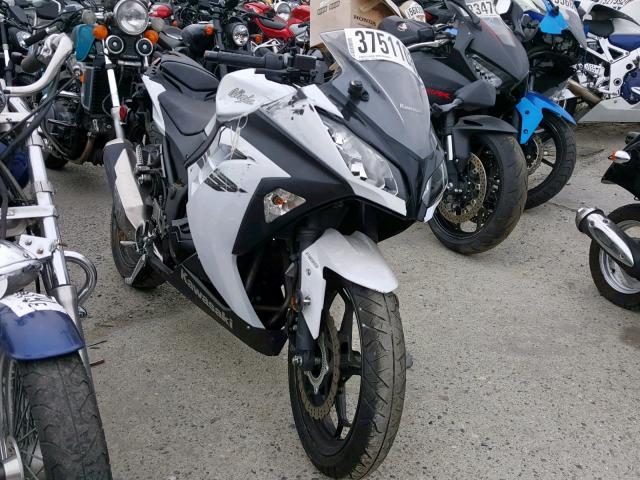 JKAEX8B12HDA39440 - 2017 KAWASAKI EX300 B WHITE photo 1