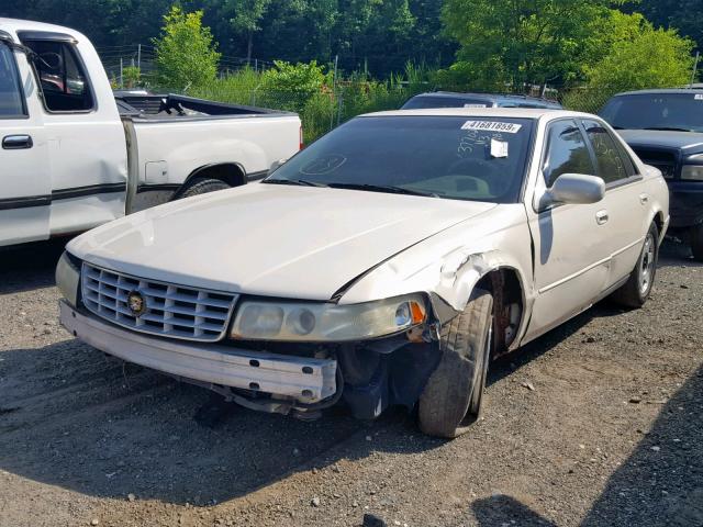 1G6KS54Y1YU150738 - 2000 CADILLAC SEVILLE SL WHITE photo 2