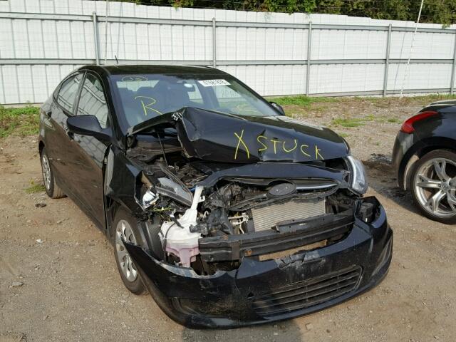 KMHCT4AE5GU987635 - 2016 HYUNDAI ACCENT SE BLACK photo 1