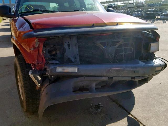 1GNDT13W9T2270357 - 1996 CHEVROLET BLAZER RED photo 9