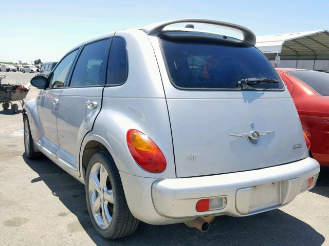 3C8FY78G95T583982 - 2005 CHRYSLER PT CRUISER SILVER photo 3