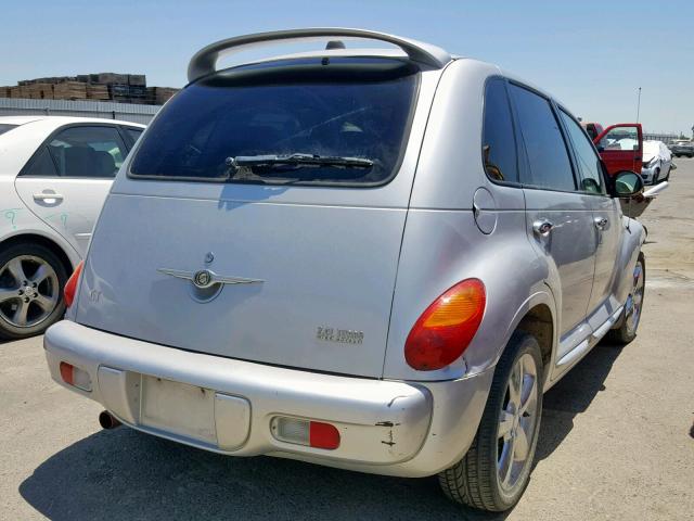 3C8FY78G95T583982 - 2005 CHRYSLER PT CRUISER SILVER photo 4