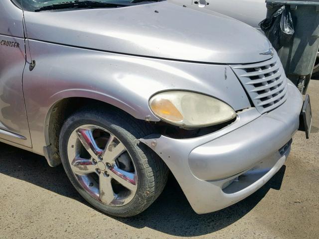 3C8FY78G95T583982 - 2005 CHRYSLER PT CRUISER SILVER photo 9