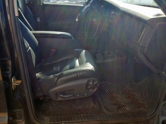 1B4HS58N22F153146 - 2002 DODGE DURANGO SL BLACK photo 5