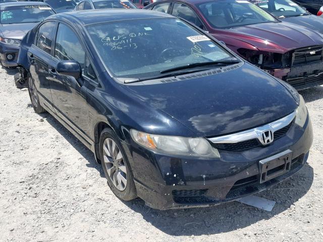 2HGFA1F97AH544707 - 2010 HONDA CIVIC EXL 黑色 照片 1