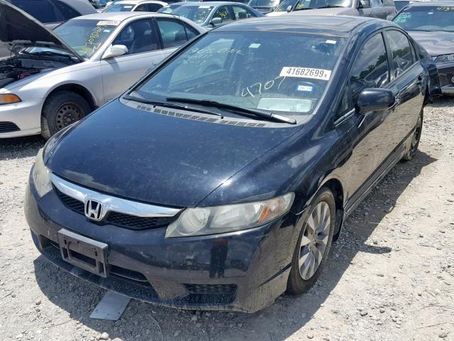 2HGFA1F97AH544707 - 2010 HONDA CIVIC EXL 黑色 照片 2