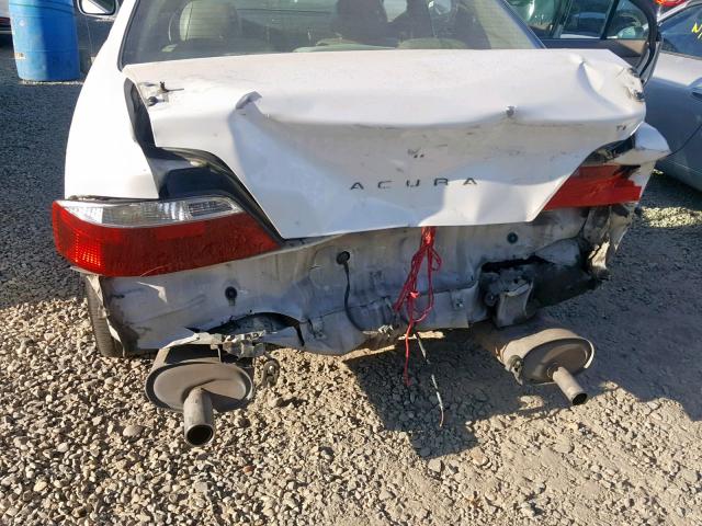 19UUA5664YA060250 - 2000 ACURA 3.2TL WHITE photo 9