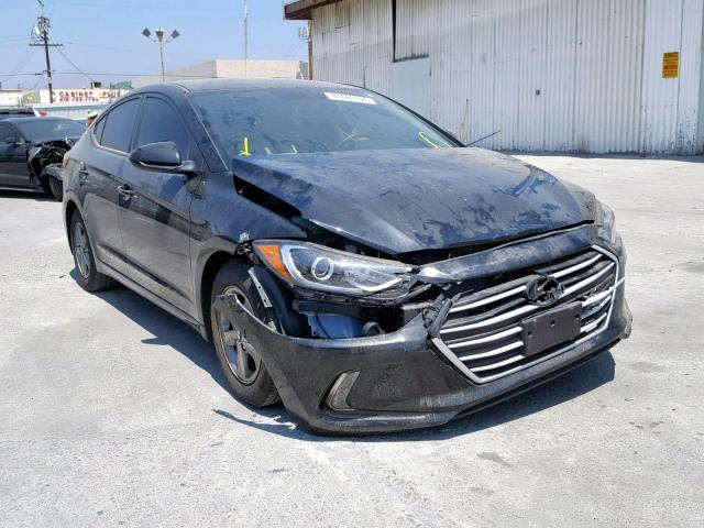 5NPD94LA1JH308463 - 2018 HYUNDAI ELANTRA EC BLACK photo 1