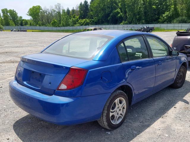 1G8AJ52F14Z185395 - 2004 SATURN ION LEVEL BLUE photo 4