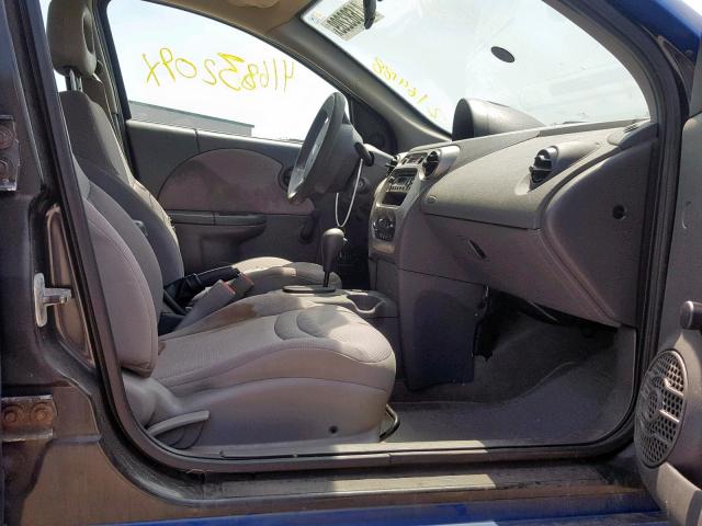 1G8AJ52F14Z185395 - 2004 SATURN ION LEVEL BLUE photo 5