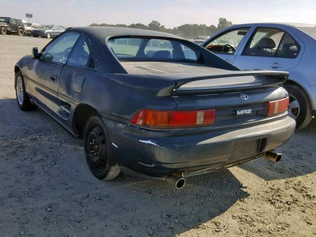 JT2SW21M0M0009607 - 1991 TOYOTA MR2 BLUE photo 3