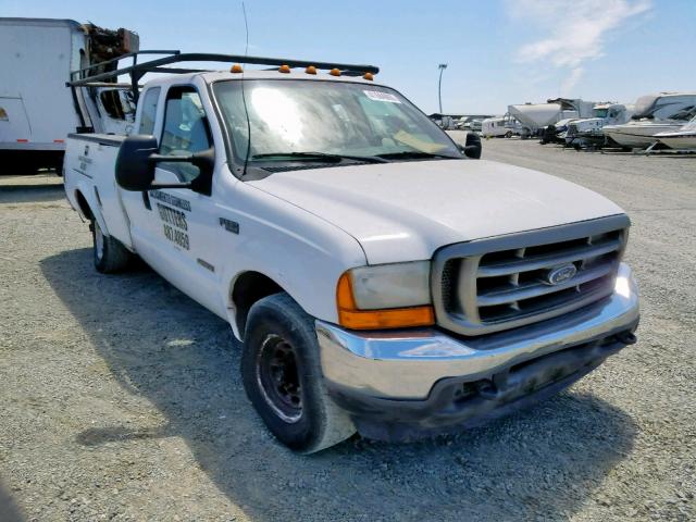 1FDSX34F21EB01934 - 2001 FORD F350 SRW S WHITE photo 1