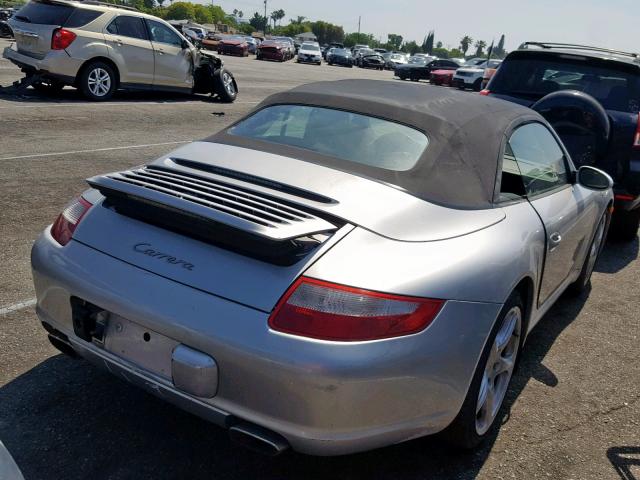 WP0CA29986S755689 - 2006 PORSCHE 911 NEW GE SILVER photo 4