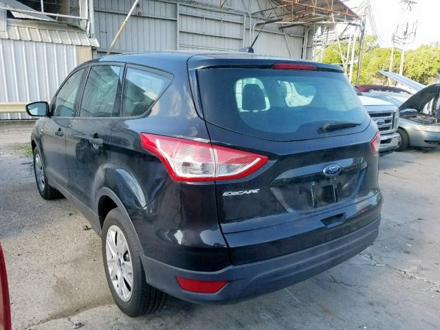 1FMCU0F75GUB82184 - 2016 FORD ESCAPE S BLACK photo 3