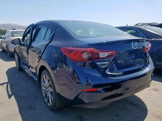 3MZBN1V39JM276627 - 2018 MAZDA 3 TOURING BLUE photo 3