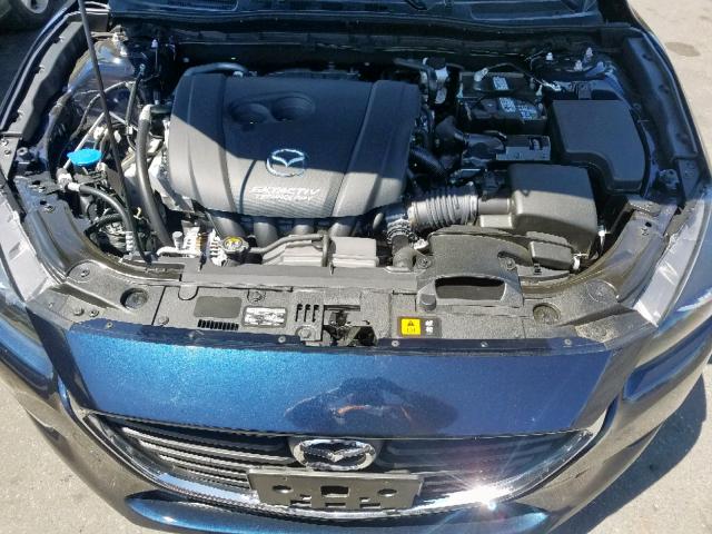 3MZBN1V39JM276627 - 2018 MAZDA 3 TOURING BLUE photo 7