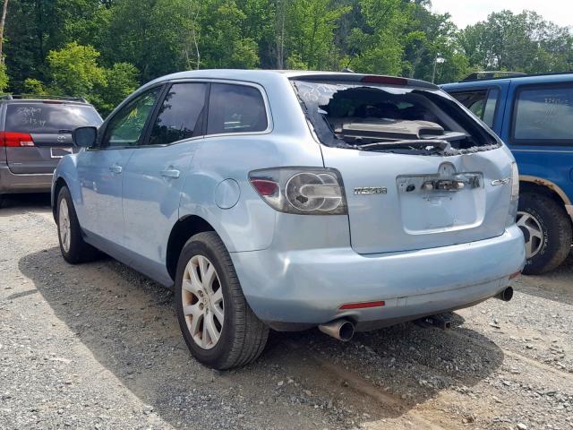 JM3ER29L370127640 - 2007 MAZDA CX-7 BLUE photo 3