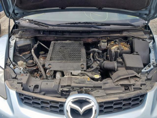 JM3ER29L370127640 - 2007 MAZDA CX-7 BLUE photo 7