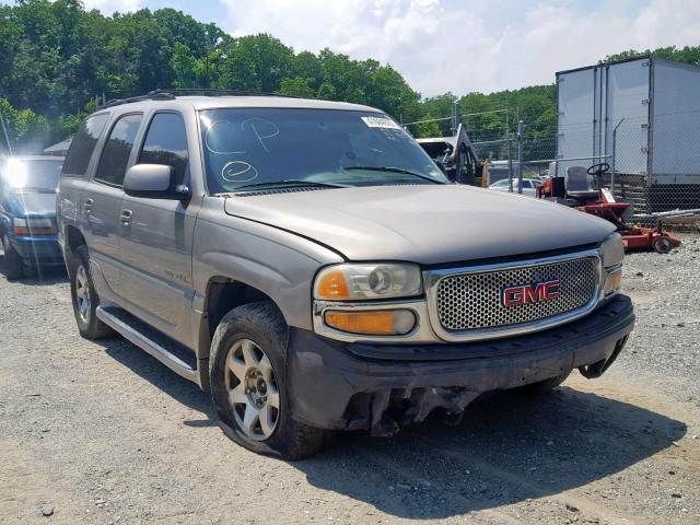 1GKEK63U91J237300 - 2001 GMC DENALI BEIGE photo 1