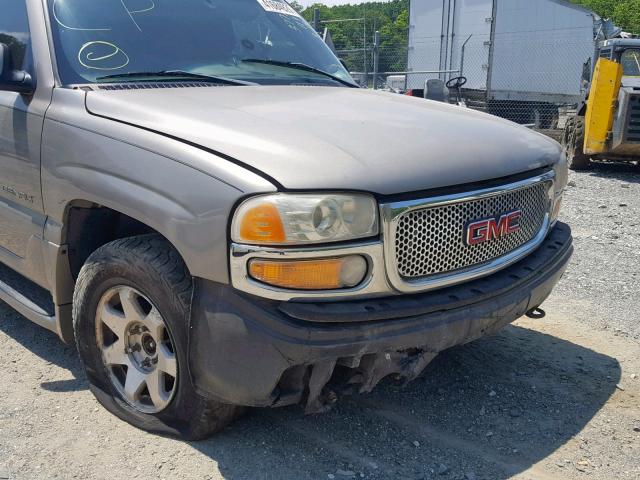 1GKEK63U91J237300 - 2001 GMC DENALI BEIGE photo 9