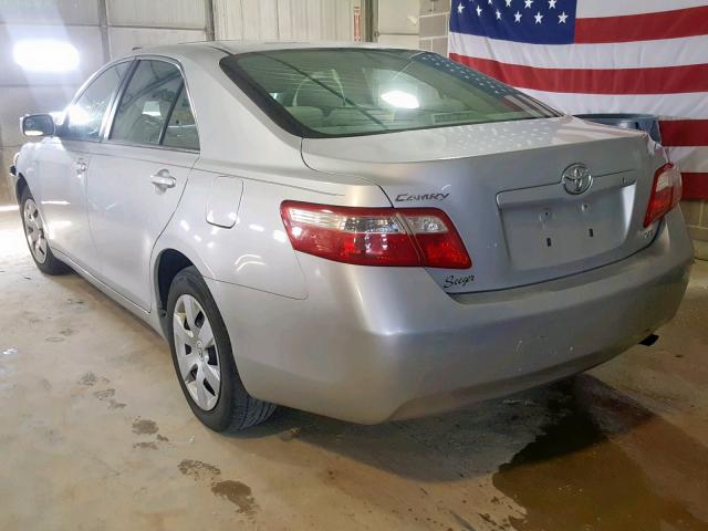 4T1BE46K87U556890 - 2007 TOYOTA CAMRY NEW SILVER photo 3