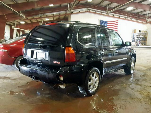 1GKDT13S172143182 - 2007 GMC ENVOY BLACK photo 4