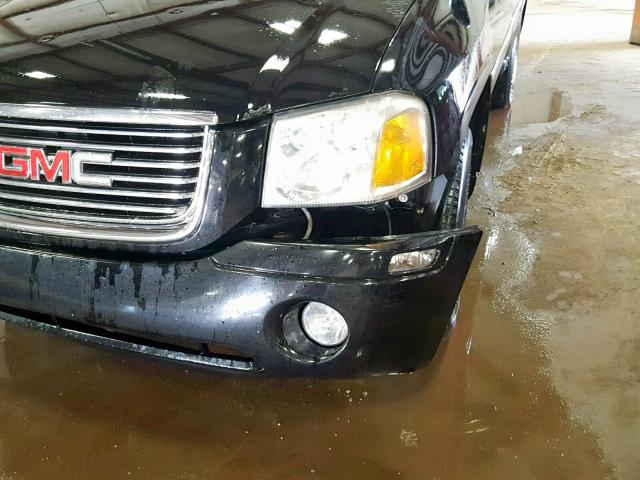 1GKDT13S172143182 - 2007 GMC ENVOY BLACK photo 9