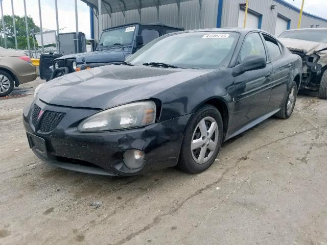 2G2WP552161276718 - 2006 PONTIAC GRAND PRIX BLACK photo 2