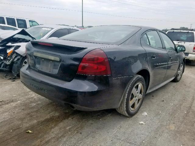2G2WP552161276718 - 2006 PONTIAC GRAND PRIX BLACK photo 4