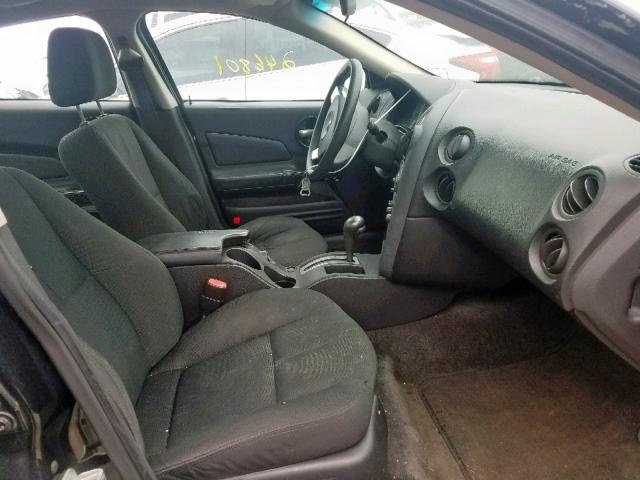 2G2WP552161276718 - 2006 PONTIAC GRAND PRIX BLACK photo 5
