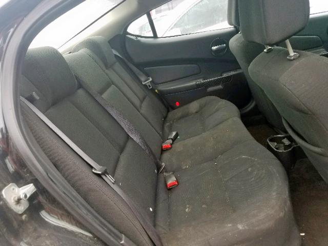 2G2WP552161276718 - 2006 PONTIAC GRAND PRIX BLACK photo 6