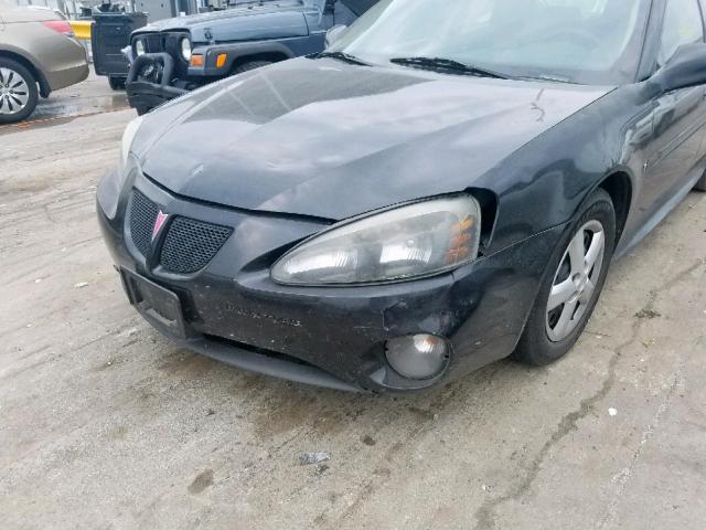 2G2WP552161276718 - 2006 PONTIAC GRAND PRIX BLACK photo 9