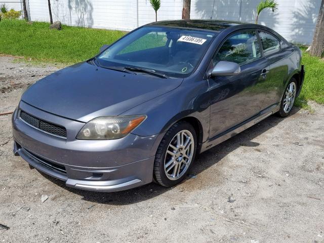 JTKDE167480273654 - 2008 TOYOTA SCION TC 灰色 照片 2