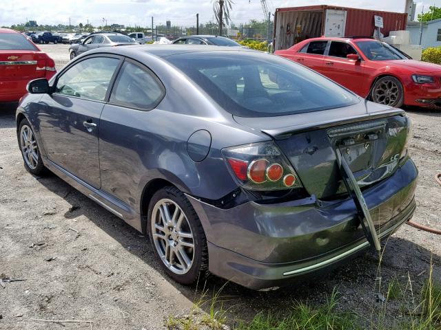 JTKDE167480273654 - 2008 TOYOTA SCION TC 灰色 照片 3