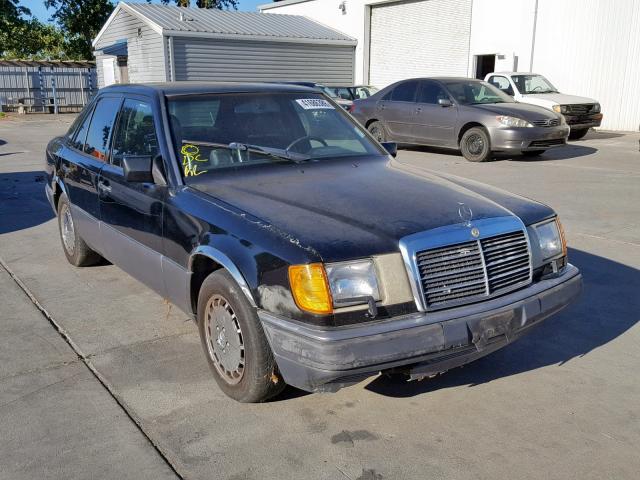 WDBEA30E9MB538446 - 1991 MERCEDES-BENZ 300 E BLACK photo 1