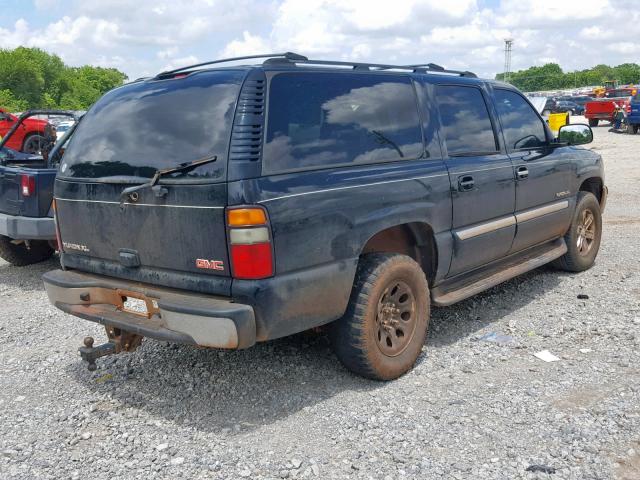 3GKEC16Z84G245532 - 2004 GMC YUKON XL C BLACK photo 4