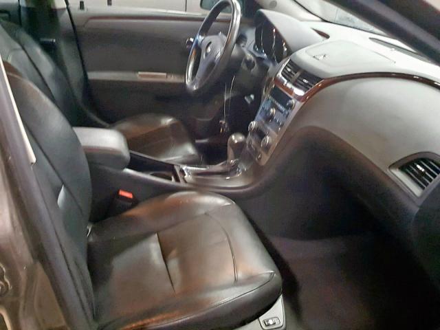 1G1ZE5EU9CF132430 - 2012 CHEVROLET MALIBU LTZ ნაცრისფერი ფოტო 5