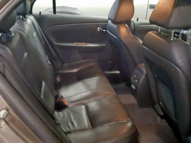 1G1ZE5EU9CF132430 - 2012 CHEVROLET MALIBU LTZ ნაცრისფერი ფოტო 6