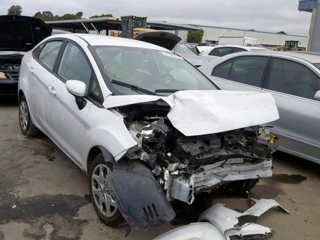 3FADP4AJ7DM214942 - 2013 FORD FIESTA S WHITE photo 1