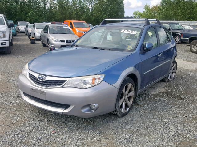 JF1GH63609H807200 - 2009 SUBARU IMPREZA OU BLUE photo 2