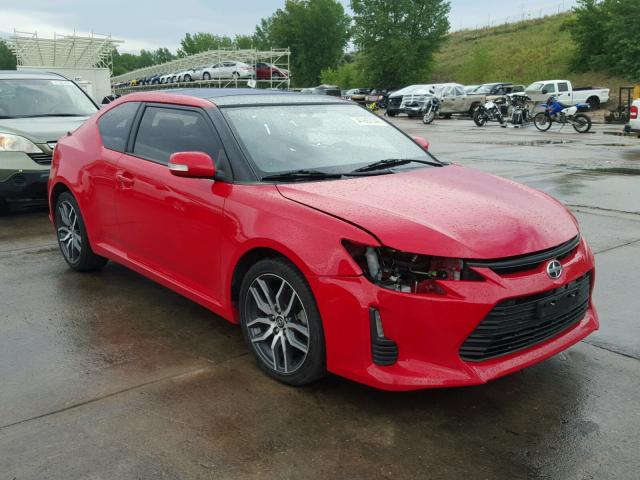 JTKJF5C72E3081994 - 2014 TOYOTA SCION TC 红色 照片 1