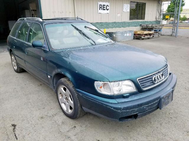 WAUJC84A5VN038523 - 1997 AUDI A6 QUATTRO GREEN photo 1