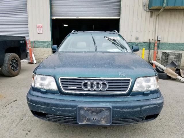 WAUJC84A5VN038523 - 1997 AUDI A6 QUATTRO GREEN photo 9