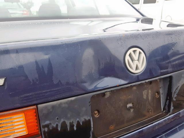 3VWRA81H1TM013832 - 1996 VOLKSWAGEN JETTA GL BLUE photo 9